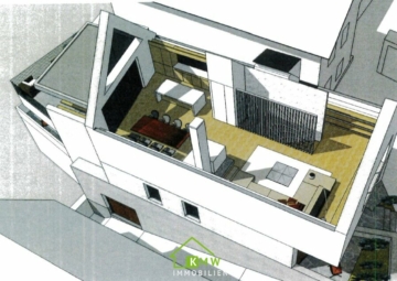 Wohnen im Zentrum: sanierungsbedürftiges Einfamilienhaus mit Entwicklungspotential (inkl. Studie) - Bild (3399)