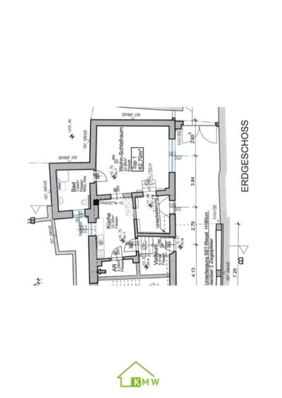 Achtung neuer Preis – Altstadt Eigentumswohnung in TOP Zentrumslage - Grundriss (11111)
