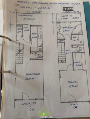ZENTRUM NÄHE STEINERTOR: Helle Maisonettewohnung im Dachgeschoß mit 3 Balkonen - Grundriss (7120)