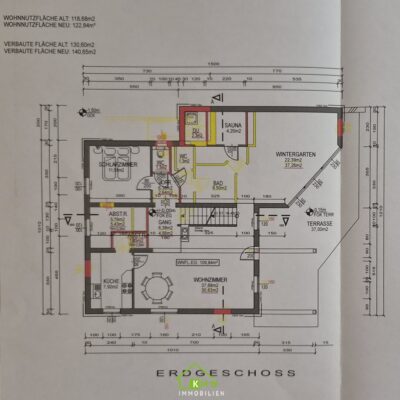 Modernes Wohnen in Kapelln – TOP-gepflegtes Einfamilienhaus mit besonderem Wohncharakter - Grundriss (12856)