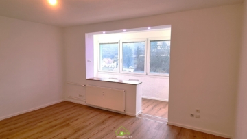 NEU AM MARKT – ERSTBEZUG NACH SANIERUNG: 2-Zimmer-Wohnung mit Loggia in Zentrumsnähe – traumhafter Ausblick - Bild (5421)