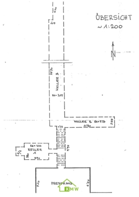 NEUER PREIS – Einmalige Gelegenheit – Weinkeller inkl. Weingarten - Grundriss (5090)