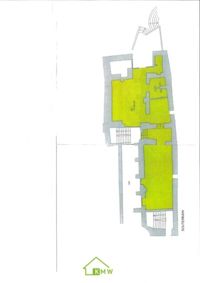 Steiner Tor: renoviertes ca.125m² Gastronomie-/Geschäftslokal - Grundriss (10981)
